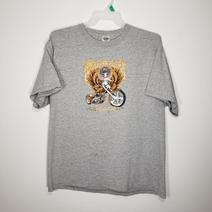 Vintage Biketoberfest Daytona Beach Motorcycle Biker T Shirt || Men's Size: XL